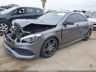 2018 Mercedes-benz Cla 250   Серый vin: WDDSJ4EB4JN546351