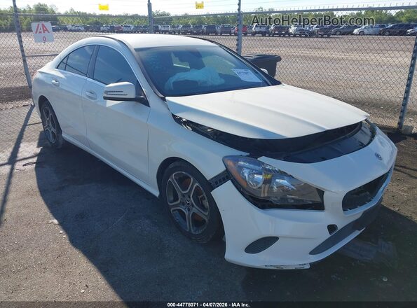 WDDSJ4EB4JN614017 2018 MERCEDES-BENZ CLA 250 White Front right