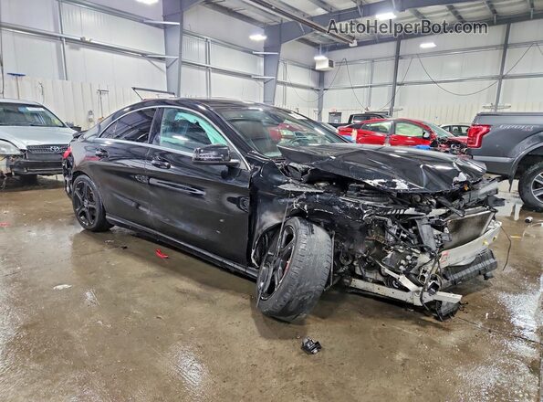 WDDSJ4EB6JN656222 2018 MERCEDES-BENZ CLA-CLASS Черный Передняя правая четверть