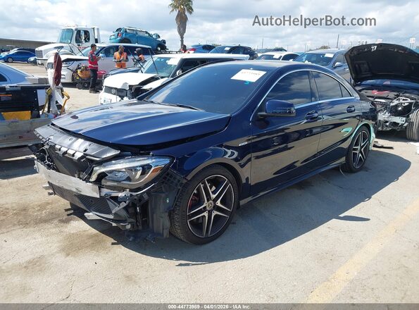 WDDSJ4EB7JN520410 2018 MERCEDES-BENZ CLA 250 Blue Vista tres cuartos delantera izquierda
