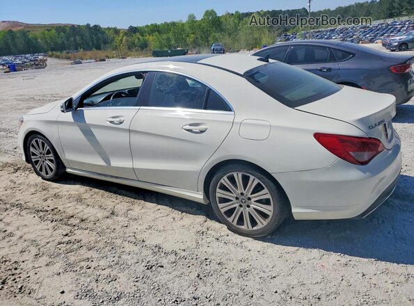 WDDSJ4EB8JN528239 2018 MERCEDES-BENZ CLA-CLASS Белый Задняя левая четверть