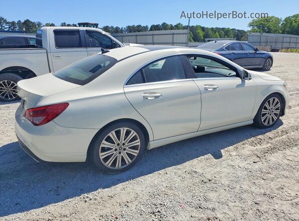 WDDSJ4EB8JN528239 2018 MERCEDES-BENZ CLA-CLASS Белый Задняя правая четверть