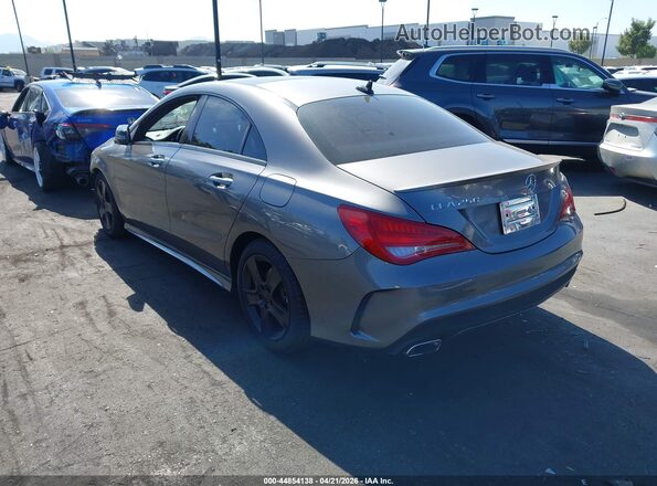 WDDSJ4EB9GN342900 2016 MERCEDES-BENZ CLA 250 Gray უკანა მარცხენა