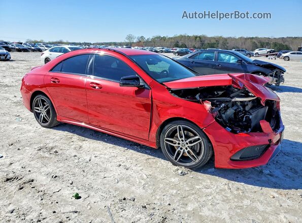 WDDSJ4EB9KN752671 2019 MERCEDES-BENZ CLA-CLASS Red წინა მარჯვენა