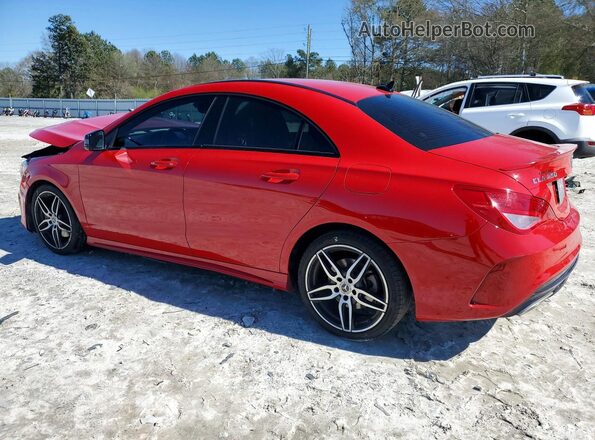 WDDSJ4EB9KN752671 2019 MERCEDES-BENZ CLA-CLASS Red უკანა მარცხენა