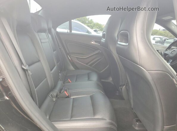 WDDSJ4EBXKN752145 2019 MERCEDES-BENZ CLA-CLASS Black Vista de los asientos traseros