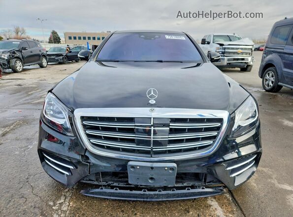 WDDUG6EB7KA429018 2019 MERCEDES-BENZ S Black Vista frontal