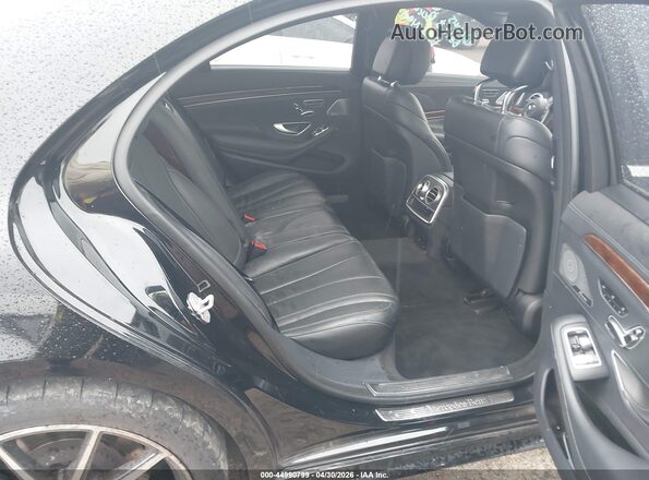 WDDUG6EB9JA318940 2018 MERCEDES-BENZ S-CLASS Black Vista de la etiqueta del VIN