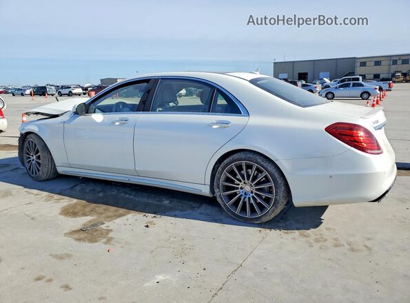 WDDUG8CB1GA230326 2016 MERCEDES-BENZ S White Задня ліва чверть