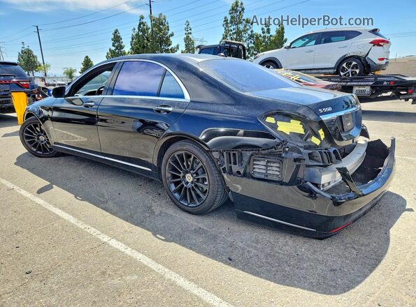 WDDUG8CB1GA257915 2016 MERCEDES-BENZ S Черный Задняя левая четверть