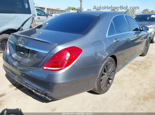 WDDUG8CB5HA339972 2017 MERCEDES-BENZ S-CLASS Серый Задняя правая четверть