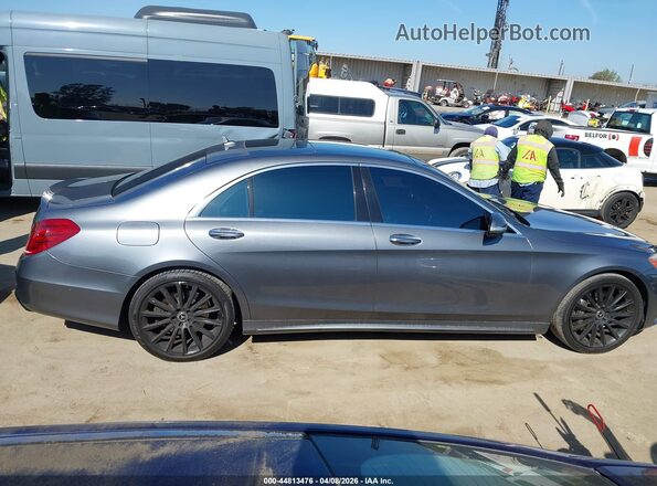 WDDUG8CB5HA339972 2017 MERCEDES-BENZ S-CLASS Серый Вид задней части салона