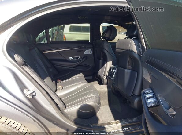 WDDUG8CB5HA339972 2017 MERCEDES-BENZ S-CLASS Серый Вид наклейки с VIN-кодом