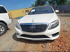 2016 Mercedes-benz S 550   Белый vin: WDDUG8CB7GA236096