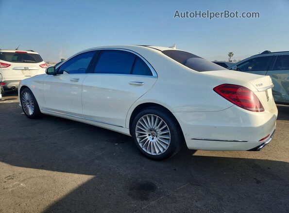 WDDUG8DB0JA413576 2018 MERCEDES-BENZ S White Tył lewy