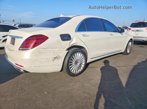 WDDUG8DB0JA413576 2018 MERCEDES-BENZ S White Tył prawy