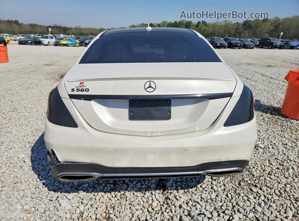 WDDUG8DB0KA453674 2019 MERCEDES-BENZ S White Rear view