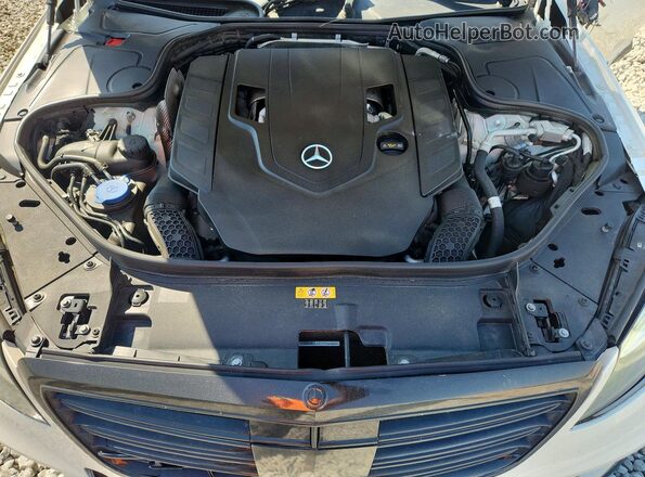 WDDUG8DB0KA453674 2019 MERCEDES-BENZ S White Rear interior view