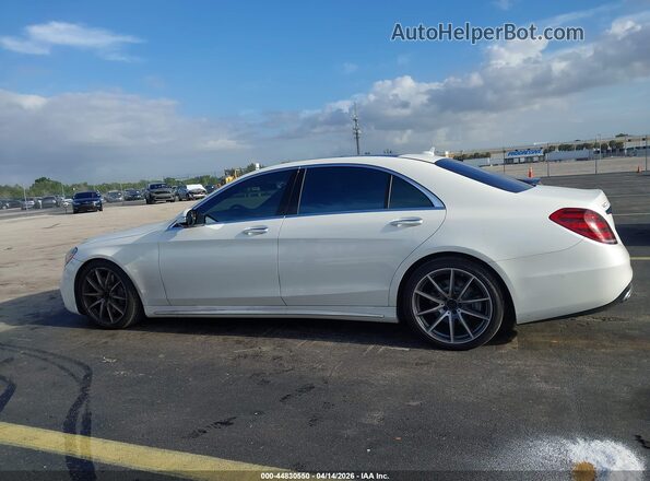 WDDUG8DB0KA474833 2019 MERCEDES-BENZ S-CLASS White Widok wnętrza 360 stopni