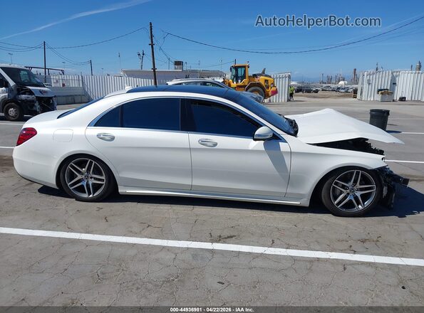 WDDUG8DBXKA487928 2019 MERCEDES-BENZ S-CLASS White Widok zestawu wskaźników