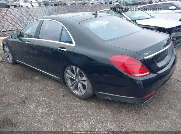 WDDUG8FB5GA267150 2016 MERCEDES-BENZ S-CLASS Черный Задняя левая четверть