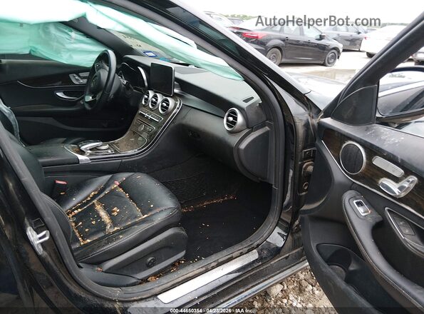 WDDWF4JB0JR333608 2018 MERCEDES-BENZ C-CLASS Черный Вид салона спереди