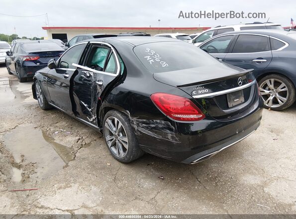 WDDWF4JB0JR333608 2018 MERCEDES-BENZ C-CLASS Черный Задняя левая четверть