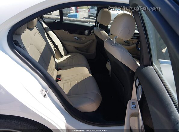 WDDWF4KB4JR319550 2018 MERCEDES-BENZ C-CLASS Белый Вид наклейки с VIN-кодом