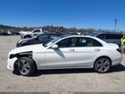 2018 Mercedes-benz C 300 4matic Белый vin: WDDWF4KB4JR319550