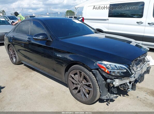 WDDWF6EB5LR564853 2020 MERCEDES-BENZ AMG C 43 Black Передня права чверть