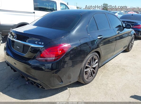 WDDWF6EB5LR564853 2020 MERCEDES-BENZ AMG C 43 Black Задня права чверть