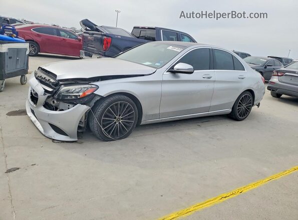 WDDWF8DB4LR558359 2020 MERCEDES-BENZ C Silver Передня ліва чверть