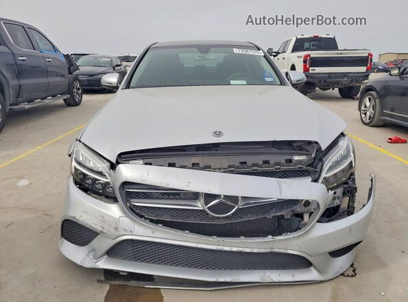 WDDWF8DB4LR558359 2020 MERCEDES-BENZ C Silver Вид спереду