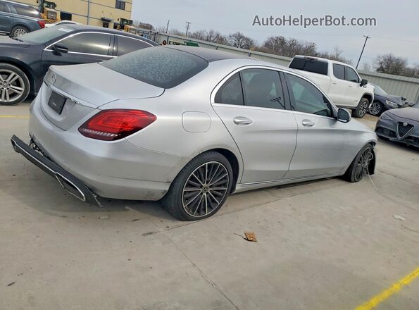 WDDWF8DB4LR558359 2020 MERCEDES-BENZ C Silver Задня права чверть