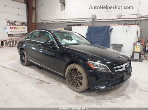 WDDWF8EB4LR539275 2020 MERCEDES-BENZ C-CLASS Black Delantero derecho