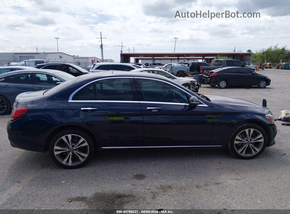WDDWF8EB8LR548402 2020 MERCEDES-BENZ C-CLASS Синий Панорамный вид салона 360°