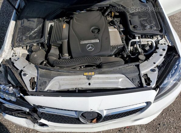 WDDWJ4KB8HF542846 2017 MERCEDES-BENZ C Белый Вид задней части салона