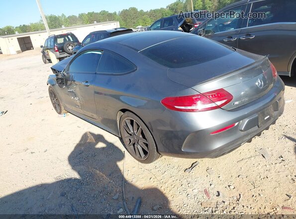 WDDWJ6EB2JF758835 2018 MERCEDES-BENZ AMG C 43 Серый Задняя левая четверть