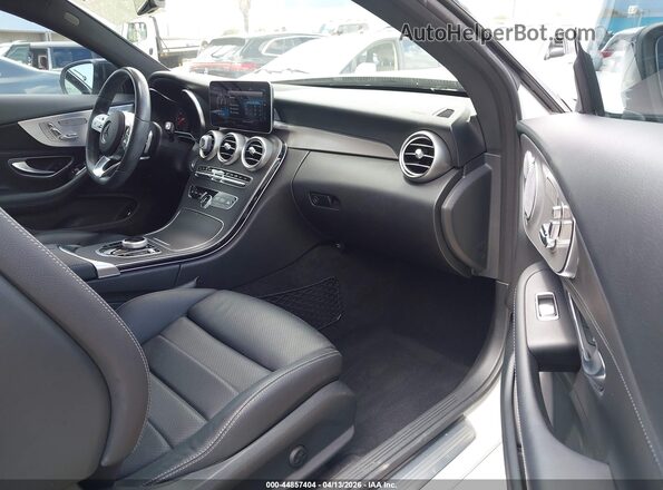 WDDWJ8DB5KF833445 2019 MERCEDES-BENZ C-CLASS Белый Вид салона спереди
