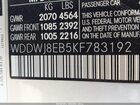 2019 Mercedes-benz C 300 4matic Silver vin: WDDWJ8EB5KF783192