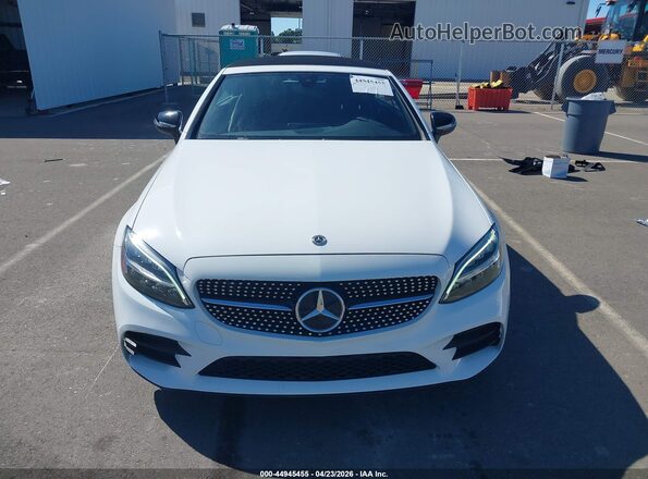 WDDWK8EB6LF935706 2020 MERCEDES-BENZ C-CLASS White Widok wnętrza z tyłu