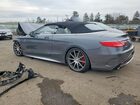 2017 Mercedes-benz S 63 Amg Серый vin: WDDXK7JB0HA021783