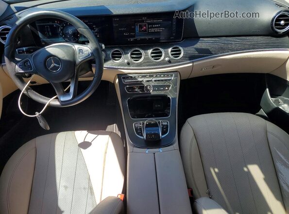 WDDZF4JB0JA368015 2018 MERCEDES-BENZ E Черный Вид панели приборов