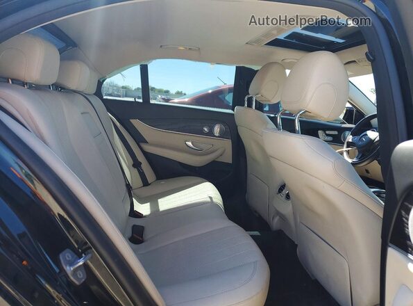 WDDZF4JB0JA368015 2018 MERCEDES-BENZ E Черный Вид задних сидений