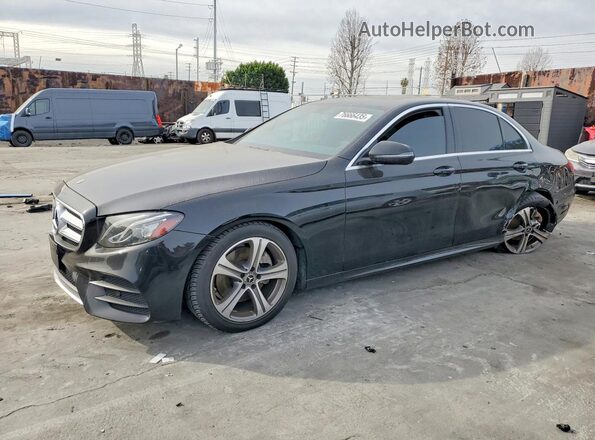 WDDZF4JB1KA526993 2019 MERCEDES-BENZ E Black წინა მარცხენა ხედი სამი მეოთხედიდან