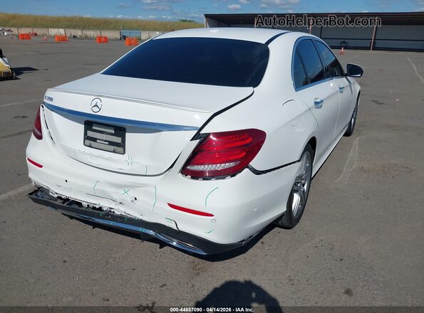 WDDZF4JB2HA099557 2017 MERCEDES-BENZ E-CLASS Белый Задняя правая четверть