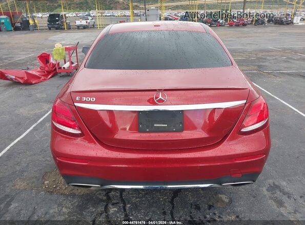 WDDZF4JB2KA608070 2019 MERCEDES-BENZ E-CLASS Red 