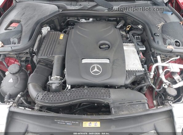 WDDZF4JB2KA608070 2019 MERCEDES-BENZ E-CLASS Red Rear view
