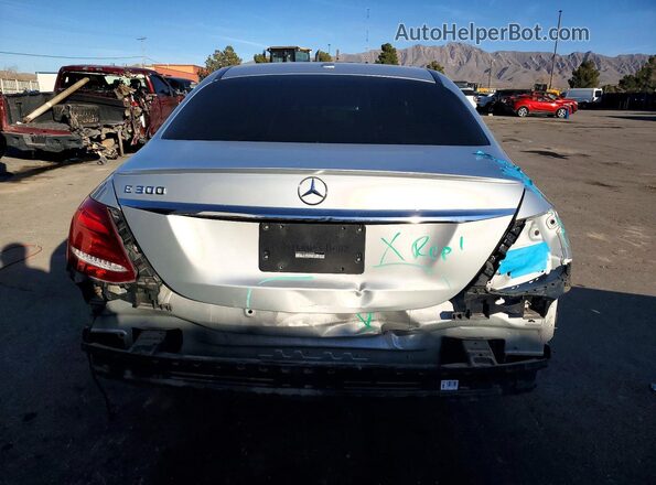 WDDZF4JB5HA136469 2017 MERCEDES-BENZ E Серебряный Вид сзади