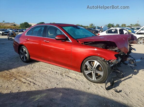 WDDZF4JB5KA689100 2019 MERCEDES-BENZ E Красный Передняя правая четверть